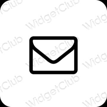 Ästhetische Mail App-Symbole