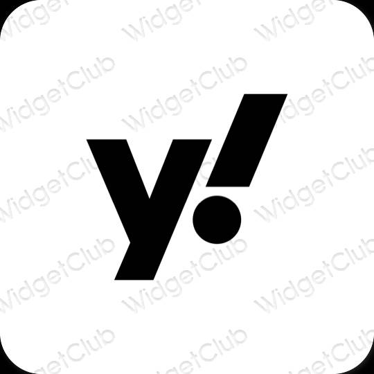 جمالية Yahoo! أيقونات التطبيقات
