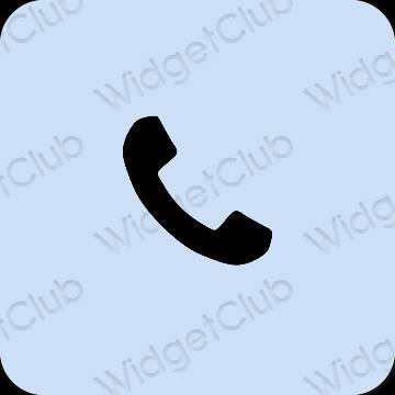 Estetski ljubičasta Phone ikone aplikacija