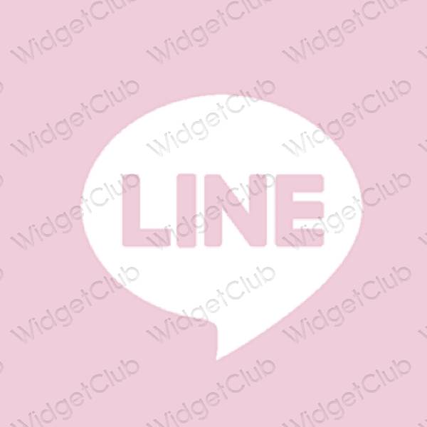 Estética LINE iconos de aplicaciones