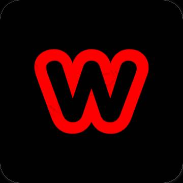 Estetické ikony aplikácií Weebly