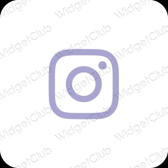 Estetické ikony aplikací Instagram