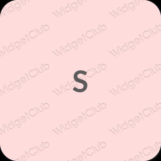 Естетски розе SHEIN иконе апликација