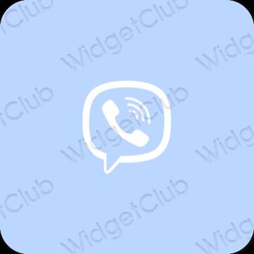 Ästhetische Viber App-Symbole