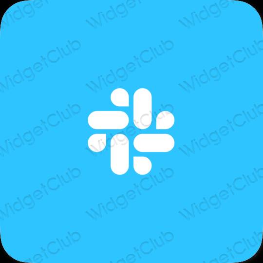 សោភ័ណ ខៀវអ៊ីយូតា Slack រូបតំណាងកម្មវិធី