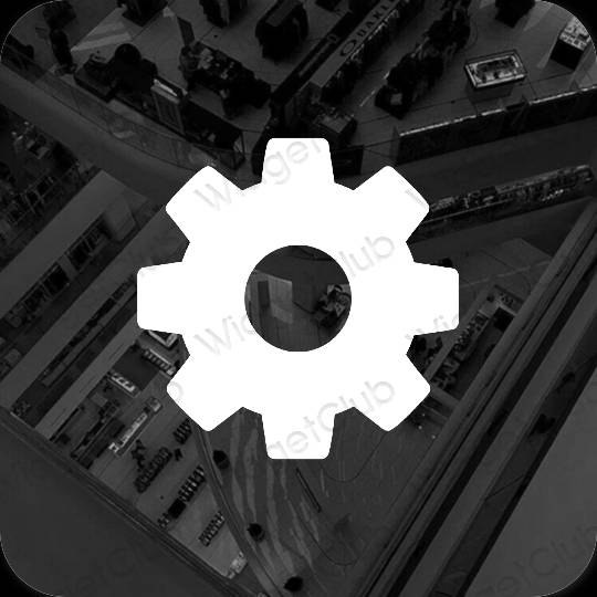 Ästhetische Settings App-Symbole