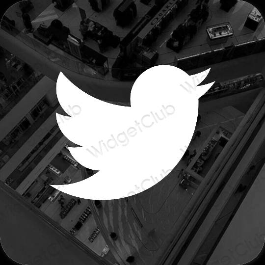 Æstetiske Twitter app-ikoner