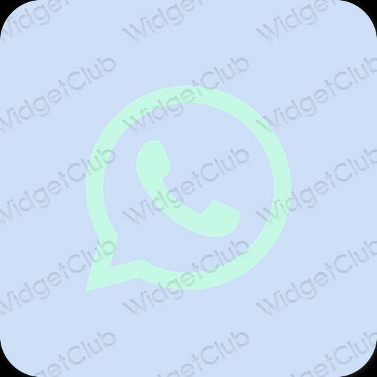 Aesthetic WhatsApp app icons