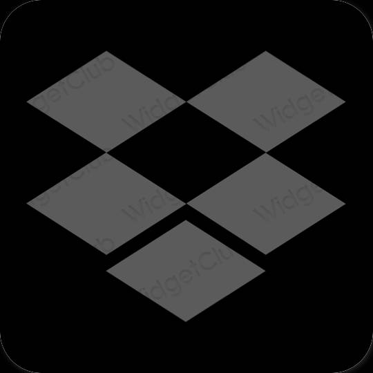 미적 Dropbox 앱 아이콘