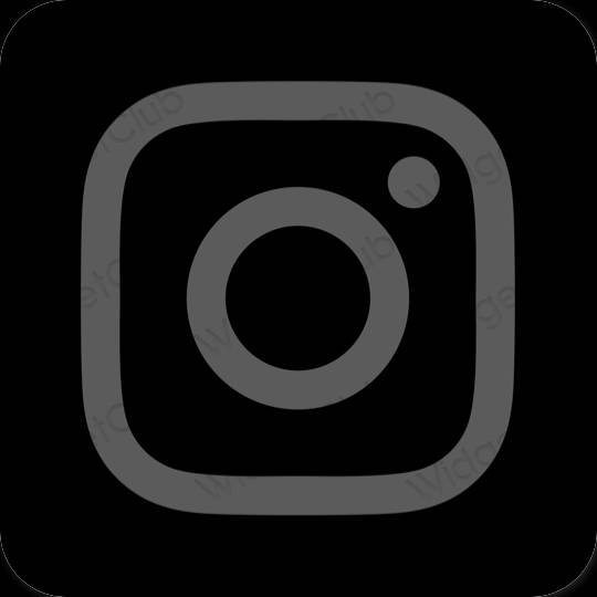 Ästhetische Instagram App-Symbole