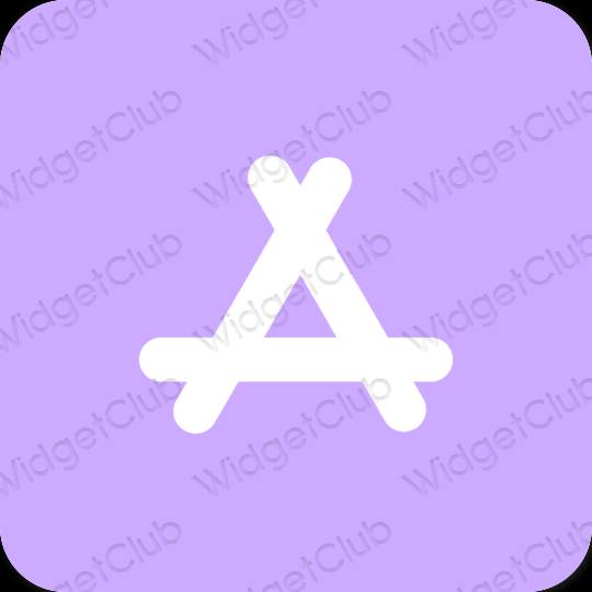 Esthetische AppStore app-pictogrammen