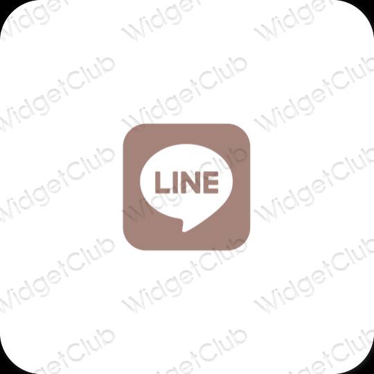 LINE おしゃれアイコン画像素材