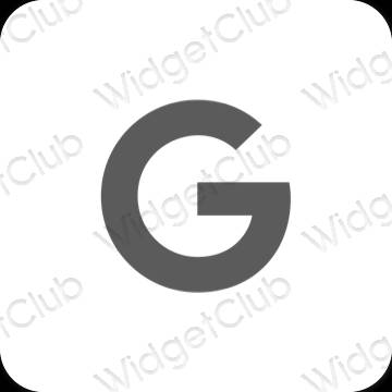 Esthetische Google app-pictogrammen