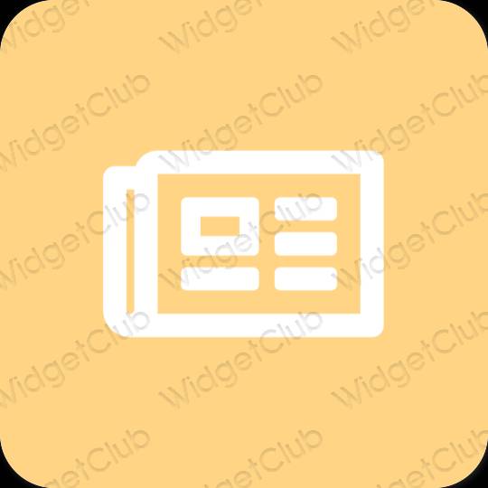 Estetico arancia Tver icone dell'app