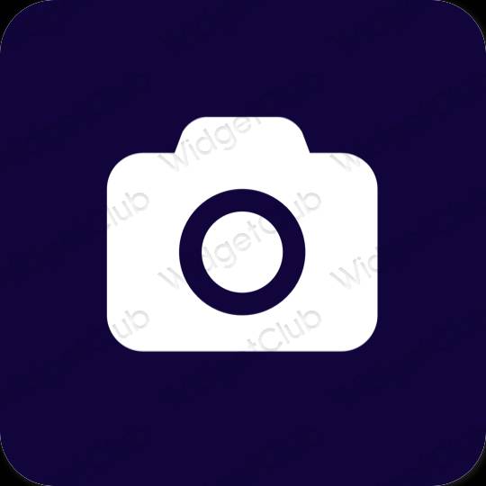 Icônes d'application Camera esthétiques