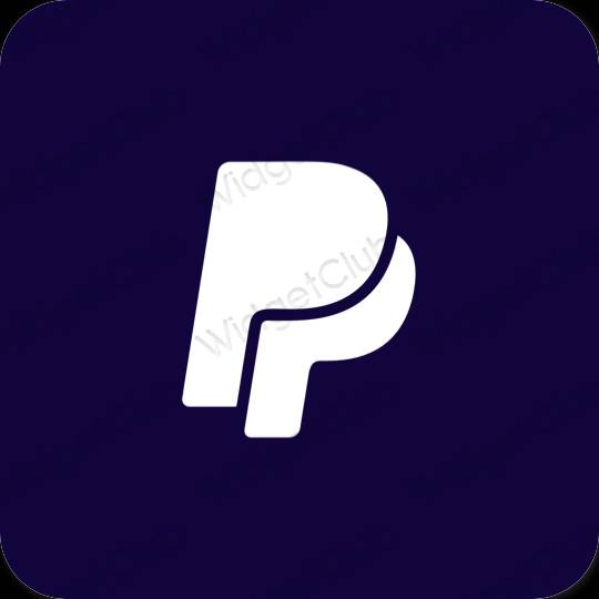 Estetiska Paypal appikoner