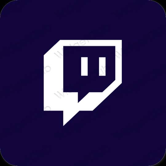 Aesthetic Twitch app icons