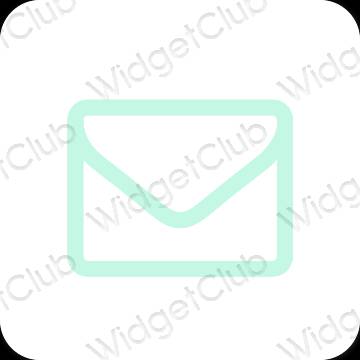 Ästhetische Mail App-Symbole