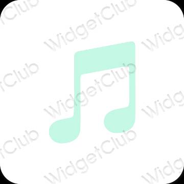 Icônes d'application Apple Music esthétiques