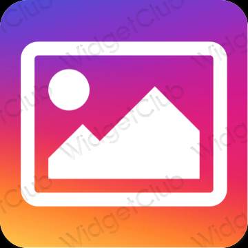 Esthetische Photos app-pictogrammen