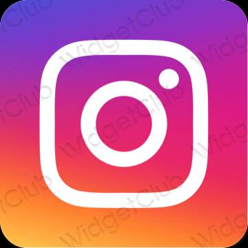 Ästhetische Instagram App-Symbole