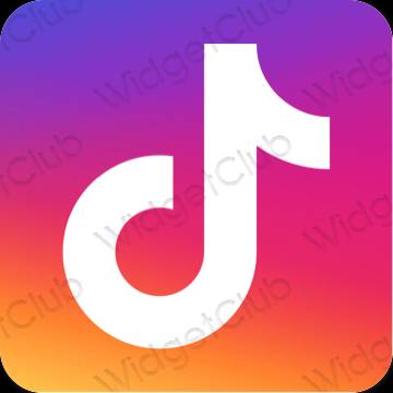 Ästhetische TikTok App-Symbole