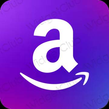 Icônes d'application Amazon esthétiques