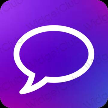 Icone delle app Messages estetiche