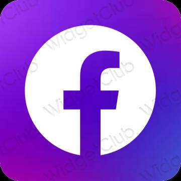 미적 Facebook 앱 아이콘
