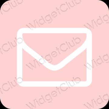 Icônes d'application Mail esthétiques