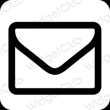 Esthetische Mail app-pictogrammen