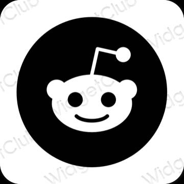 نمادهای برنامه زیباشناسی Reddit