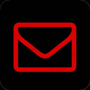 Icônes d'application Mail esthétiques