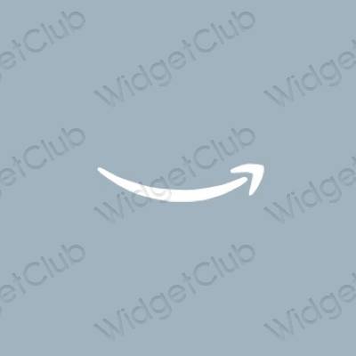 Esthetische Amazon app-pictogrammen