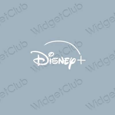 Estetyczne Disney ikony aplikacji