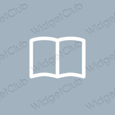 Esthetische Books app-pictogrammen