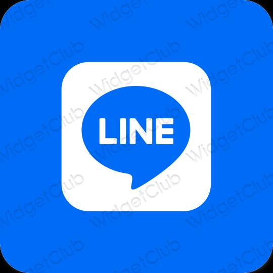 Æstetiske LINE app-ikoner