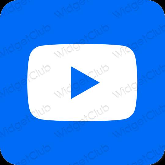 Esthetische Youtube app-pictogrammen