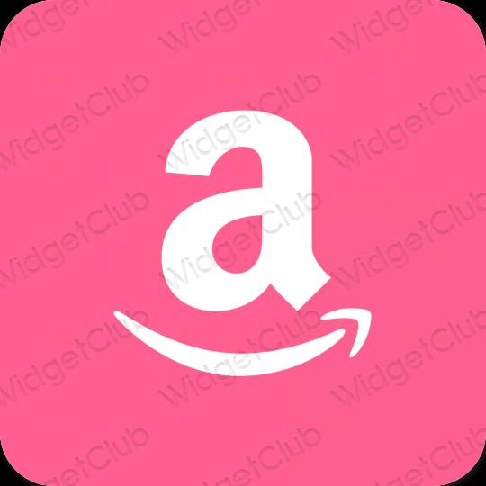 미적인 보라색 Amazon 앱 아이콘