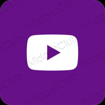 אֶסתֵטִי סָגוֹל Youtube סמלי אפליקציה