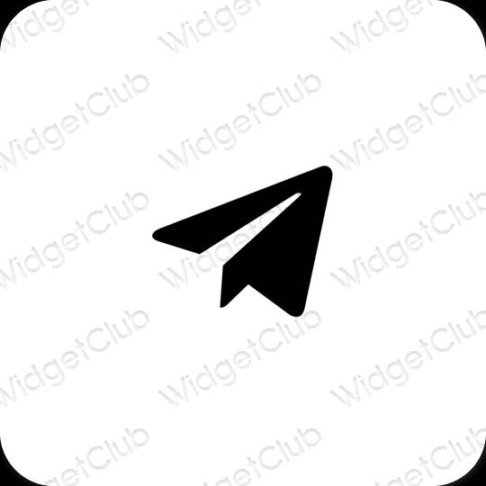 ესთეტიკური Telegram აპლიკაციის ხატები