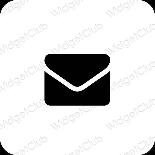 Icônes d'application Mail esthétiques