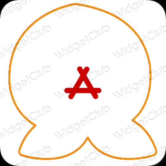 Icônes d'application AppStore esthétiques