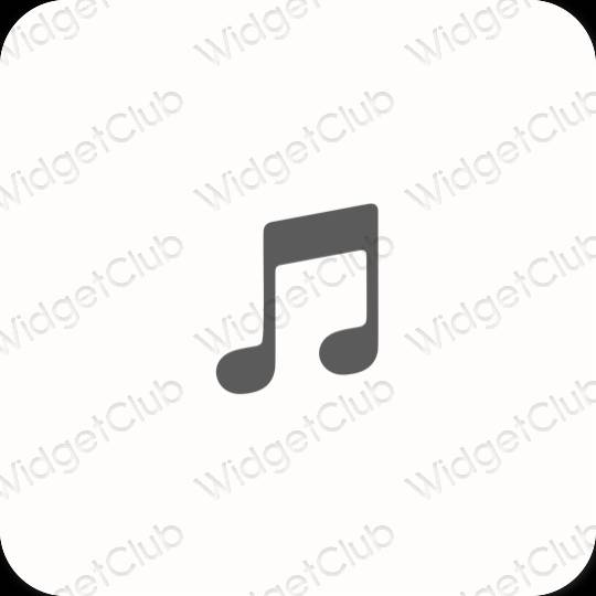 Ästhetische Apple Music App-Symbole