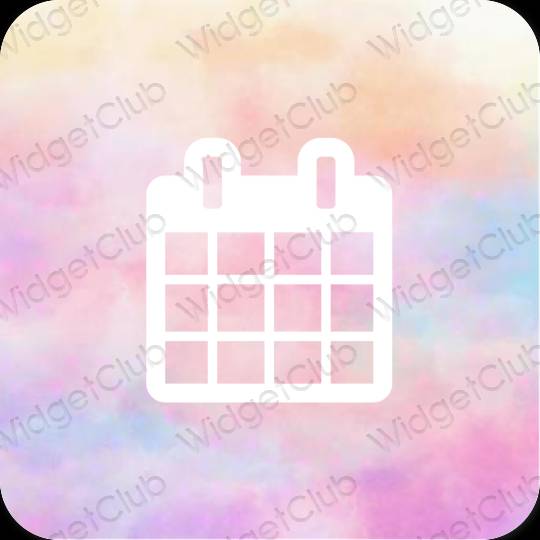 Estetik Calendar uygulama simgeleri