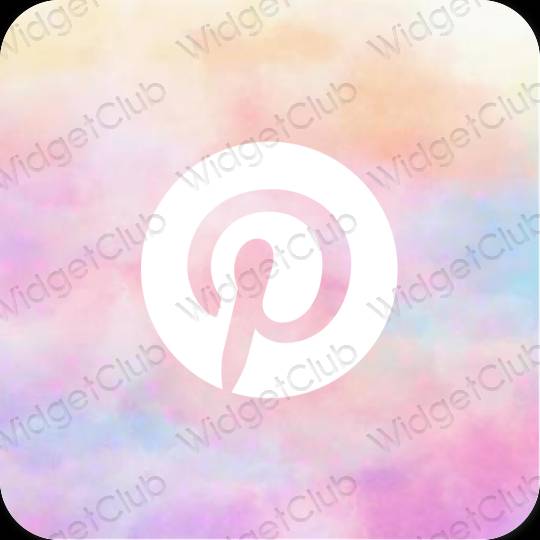 Aesthetic Pinterest app icons