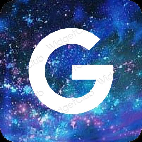 Aesthetic Google app icons