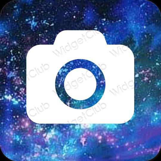 Esthetische Camera app-pictogrammen