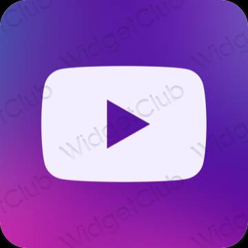 Icone delle app Youtube estetiche