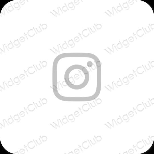 Estetické ikony aplikací Instagram